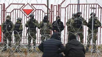 Мигранты продолжили попытки штурма белорусско-польской границы