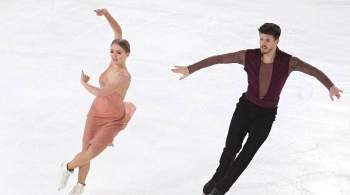 Степанова и Букин стали третьими в танцах на льду на Гран-при Франции