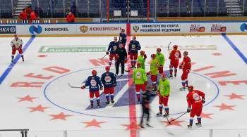 Сборная России провела тренировку перед стартом Кубка Первого канала