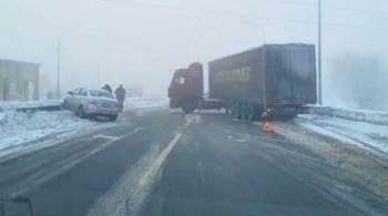 Десять автомобилей столкнулись в Самарской области из-за густого тумана