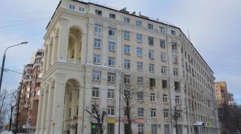 Фасад дома середины XX века отремонтировали на севере Москвы 