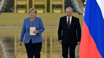 СМИ узнали о втором за день разговоре Путина и Меркель о Белоруссии