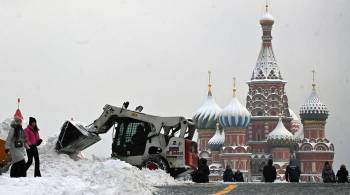 Около ста тысяч кубометров снега утилизировали в Москве за сутки