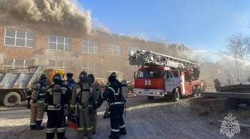При крупном пожаре в Ставрополе, предварительно, никто не пострадал