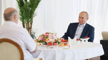 Лукашенко намерен выработать с Путиным план действий в условиях санкций