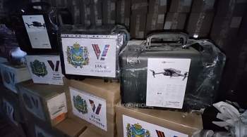 Дроны, беспилотники и новогодние подарки доставили из Приморья в зону СВО 