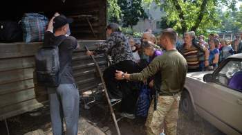 Россия эвакуировала более 25 тысяч человек из ДНР, ЛНР и с Украины