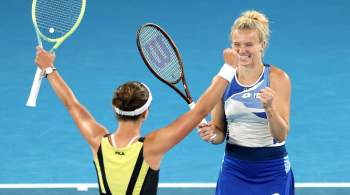 Чешки Крейчикова и Синякова стали чемпионками Australian Open в парах